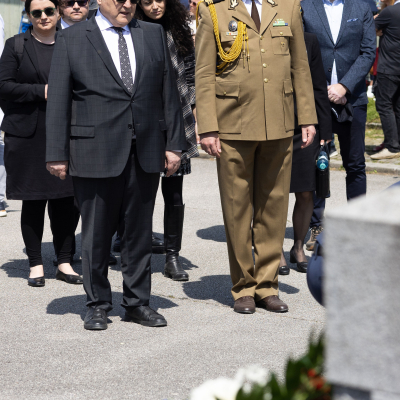 Befreiungsfeier 2023 Kranzniederlegungen © MKÖ/Sebastian Philipp