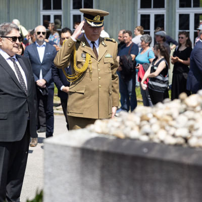 Befreiungsfeier 2023 Kranzniederlegungen © MKÖ/Sebastian Philipp