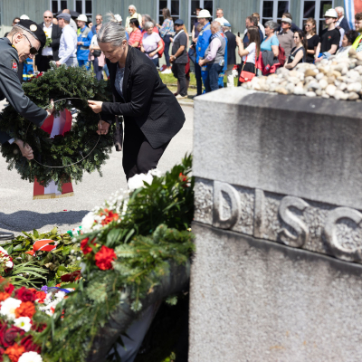 Befreiungsfeier 2023 Kranzniederlegungen © MKÖ/Sebastian Philipp