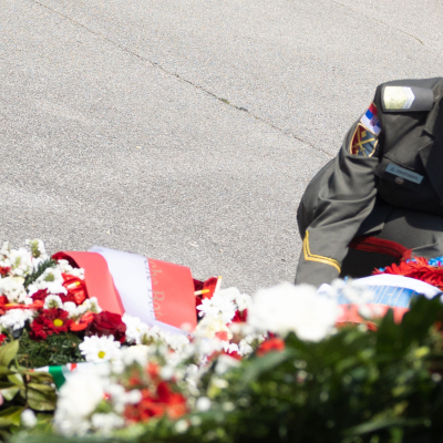 Befreiungsfeier 2023 Kranzniederlegungen © MKÖ/Sebastian Philipp