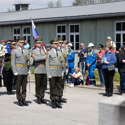 Befreiungsfeier 2023 Kranzniederlegungen © MKÖ/Sebastian Philipp