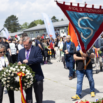 Befreiungsfeier 2023 Kranzniederlegungen © MKÖ/Sebastian Philipp