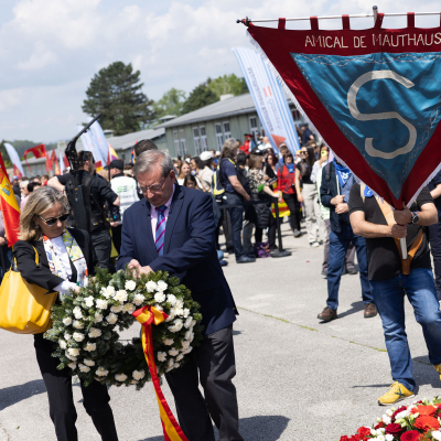 Befreiungsfeier 2023 Kranzniederlegungen © MKÖ/Sebastian Philipp