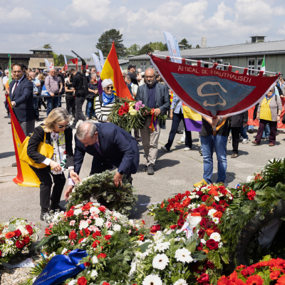 Befreiungsfeier 2023 Kranzniederlegungen © MKÖ/Sebastian Philipp