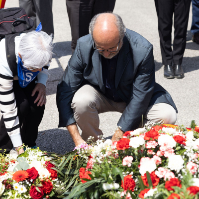 Befreiungsfeier 2023 Kranzniederlegungen © MKÖ/Sebastian Philipp