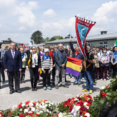 Befreiungsfeier 2023 Kranzniederlegungen © MKÖ/Sebastian Philipp