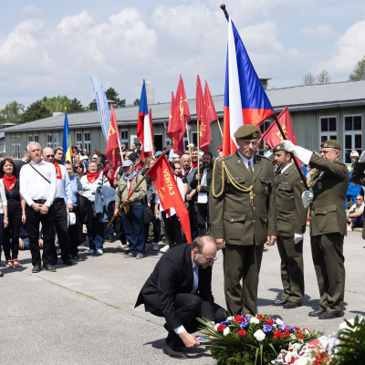 Befreiungsfeier 2023 Kranzniederlegungen © MKÖ/Sebastian Philipp