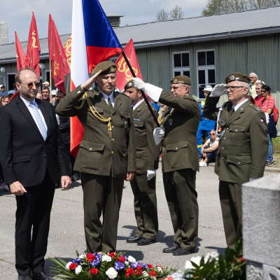 Befreiungsfeier 2023 Kranzniederlegungen © MKÖ/Sebastian Philipp
