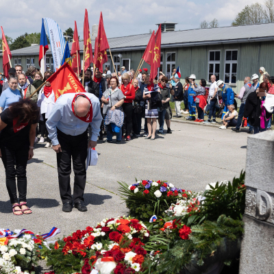 Befreiungsfeier 2023 Kranzniederlegungen © MKÖ/Sebastian Philipp