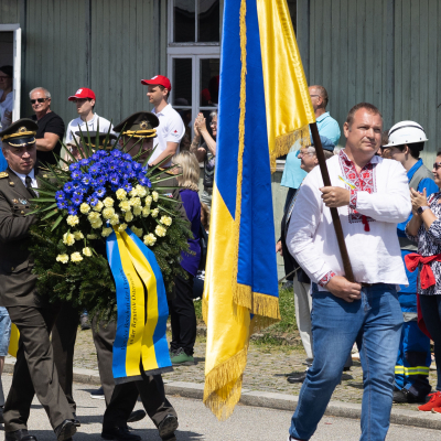 Befreiungsfeier 2023 Kranzniederlegungen © MKÖ/Sebastian Philipp