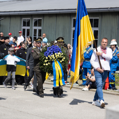 Befreiungsfeier 2023 Kranzniederlegungen © MKÖ/Sebastian Philipp