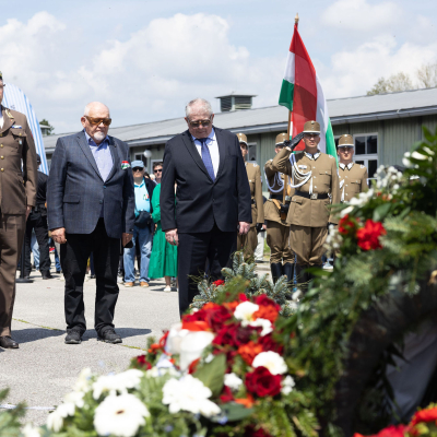 Befreiungsfeier 2023 Kranzniederlegungen © MKÖ/Sebastian Philipp