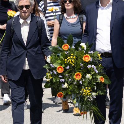 Befreiungsfeier 2023 Kranzniederlegungen © MKÖ/Sebastian Philipp