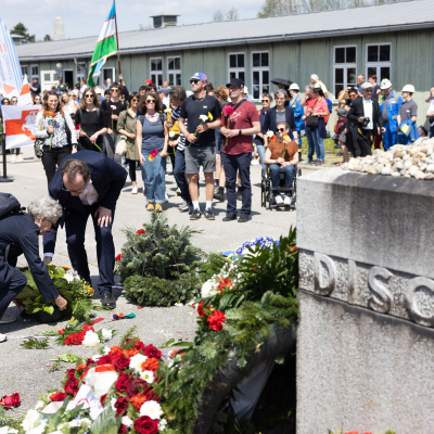Befreiungsfeier 2023 Kranzniederlegungen © MKÖ/Sebastian Philipp