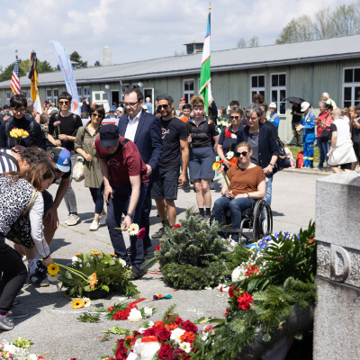 Befreiungsfeier 2023 Kranzniederlegungen © MKÖ/Sebastian Philipp