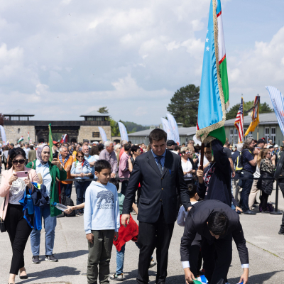 Befreiungsfeier 2023 Kranzniederlegungen © MKÖ/Sebastian Philipp