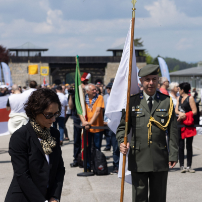 Befreiungsfeier 2023 Kranzniederlegungen © MKÖ/Sebastian Philipp
