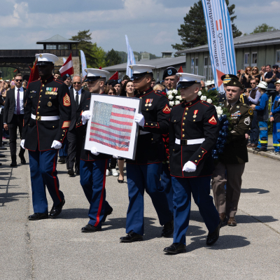 Befreiungsfeier 2023 Kranzniederlegungen © MKÖ/Sebastian Philipp