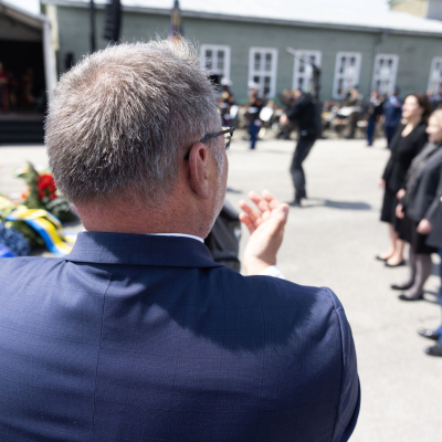 Befreiungsfeier 2023 Kranzniederlegungen © MKÖ/Sebastian Philipp