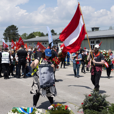 Befreiungsfeier 2023 Kranzniederlegungen © MKÖ/Sebastian Philipp