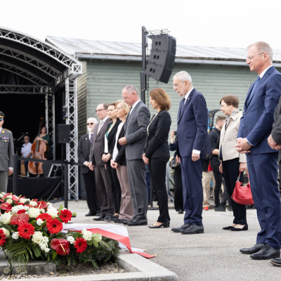 Liberation and Commemoration Ceremony 2024 Wreath-laying © MKÖ/Sebastian Philipp