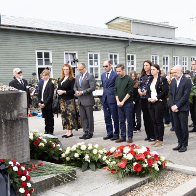 Liberation and Commemoration Ceremony 2024 Wreath-laying © MKÖ/Sebastian Philipp
