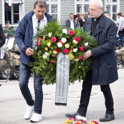 Liberation and Commemoration Ceremony 2024 Wreath-laying © MKÖ/Sebastian Philipp