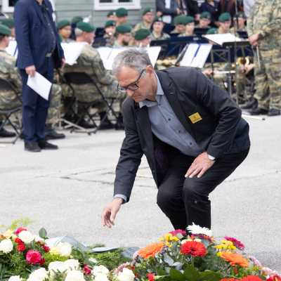 Liberation and Commemoration Ceremony 2024 Wreath-laying © MKÖ/Sebastian Philipp