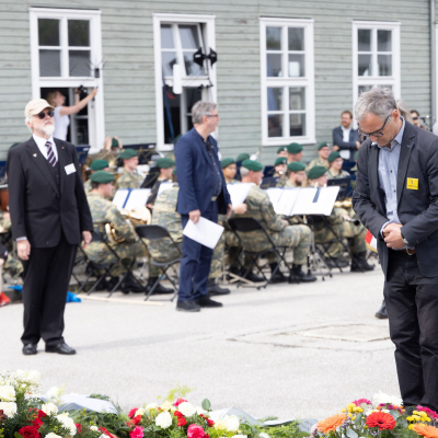 Liberation and Commemoration Ceremony 2024 Wreath-laying © MKÖ/Sebastian Philipp