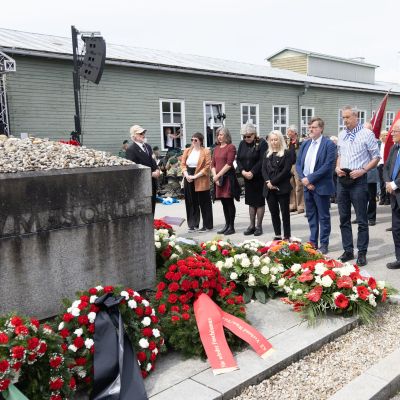 Liberation and Commemoration Ceremony 2024 Wreath-laying © MKÖ/Sebastian Philipp