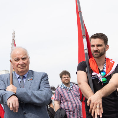 Liberation and Commemoration Ceremony 2024 Wreath-laying © MKÖ/Sebastian Philipp