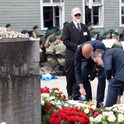 Liberation and Commemoration Ceremony 2024 Wreath-laying © MKÖ/Sebastian Philipp