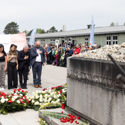 Liberation and Commemoration Ceremony 2024 Wreath-laying © MKÖ/Sebastian Philipp