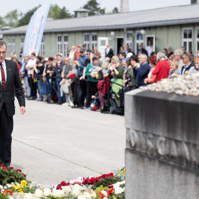 Liberation and Commemoration Ceremony 2024 Wreath-laying © MKÖ/Sebastian Philipp