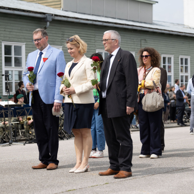Liberation and Commemoration Ceremony 2024 Wreath-laying © MKÖ/Sebastian Philipp