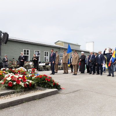 Liberation and Commemoration Ceremony 2024 Wreath-laying © MKÖ/Sebastian Philipp