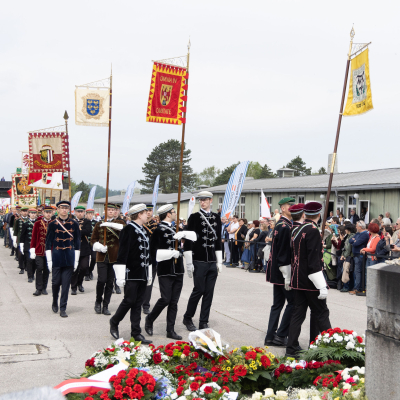 Liberation and Commemoration Ceremony 2024 Wreath-laying © MKÖ/Sebastian Philipp