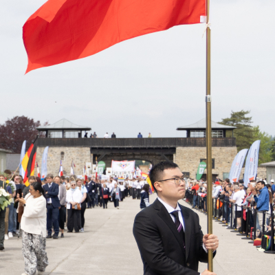 Liberation and Commemoration Ceremony 2024 Wreath-laying © MKÖ/Sebastian Philipp
