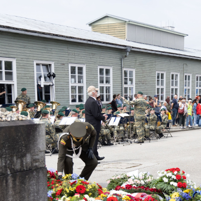 Liberation and Commemoration Ceremony 2024 Wreath-laying © MKÖ/Sebastian Philipp