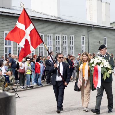 Liberation and Commemoration Ceremony 2024 Wreath-laying © MKÖ/Sebastian Philipp