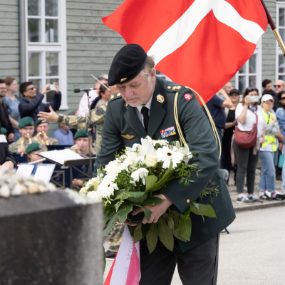Liberation and Commemoration Ceremony 2024 Wreath-laying © MKÖ/Sebastian Philipp