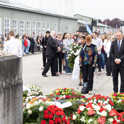 Liberation and Commemoration Ceremony 2024 Wreath-laying © MKÖ/Sebastian Philipp