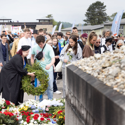 Liberation and Commemoration Ceremony 2024 Wreath-laying © MKÖ/Sebastian Philipp