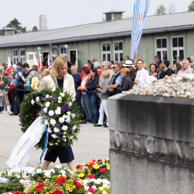 Liberation and Commemoration Ceremony 2024 Wreath-laying © MKÖ/Sebastian Philipp