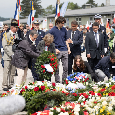 Liberation and Commemoration Ceremony 2024 Wreath-laying © MKÖ/Sebastian Philipp