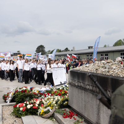 Liberation and Commemoration Ceremony 2024 Wreath-laying © MKÖ/Sebastian Philipp