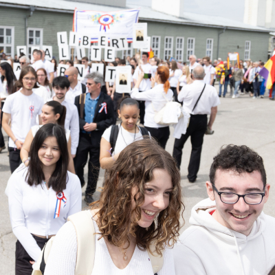Liberation and Commemoration Ceremony 2024 Wreath-laying © MKÖ/Sebastian Philipp