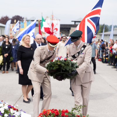 Liberation and Commemoration Ceremony 2024 Wreath-laying © MKÖ/Sebastian Philipp