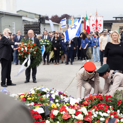 Liberation and Commemoration Ceremony 2024 Wreath-laying © MKÖ/Sebastian Philipp