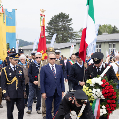 Liberation and Commemoration Ceremony 2024 Wreath-laying © MKÖ/Sebastian Philipp